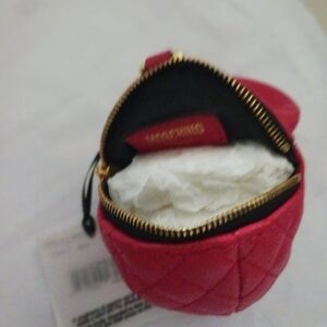 Moschino Pink Quilted Mini Bag